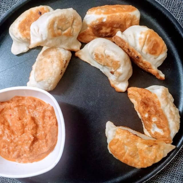 Paneer Kothey Momo.