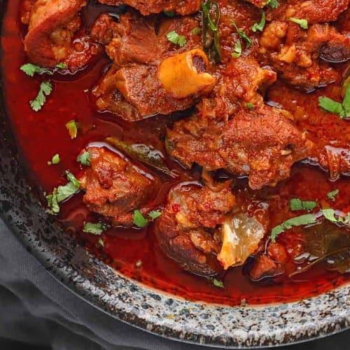 Goat Vindaloo.