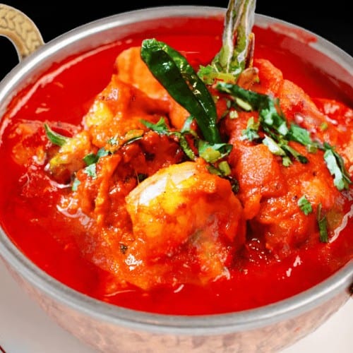 Shrimp Vindaloo.