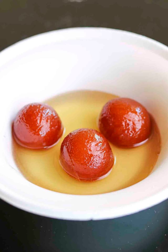 Gulab Jamun.