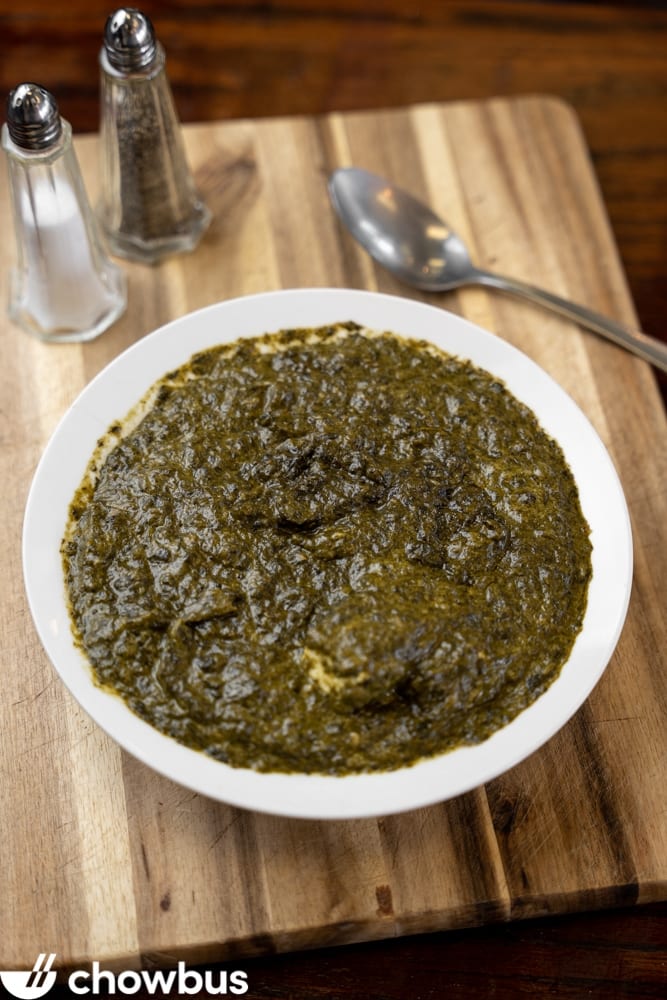 Saag Paneer.