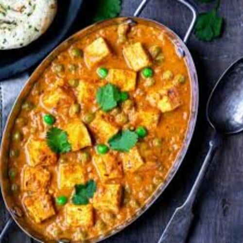 Matar Paneer.