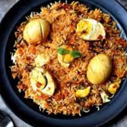 Egg Biryani.