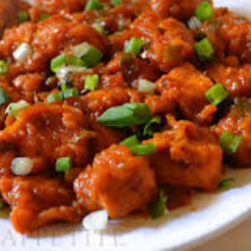 Chicken Manchurian.