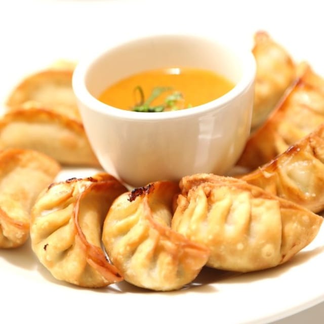 Paneer Fried Momo.